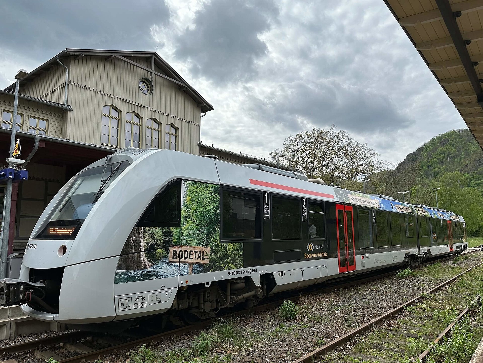 Abellio-Imagetriebwagen BODETAL